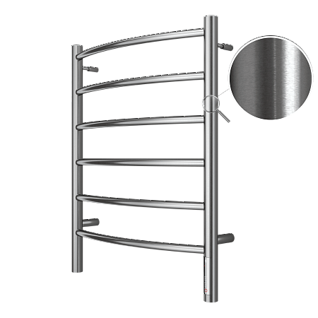 Классик П6 500х650 Электро (quick touch) Полотенцесушитель TERMINUS Сатин Анжеро-Судженск - фото 3 Классик П6 500х650 Электро (quick touch) Полотенцесушитель TERMINUS Сатин Анжеро-Судженск - фото 3