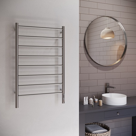 Аврора П8 500х850 Электро Полотенцесушитель TERMINUS Оружейная сталь Анжеро-Судженск - фото 3 Аврора П8 500х850 Электро Полотенцесушитель TERMINUS Оружейная сталь Анжеро-Судженск - фото 3