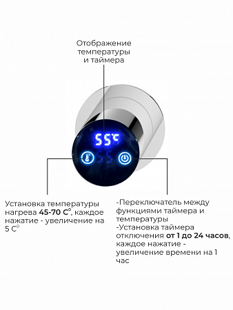 Аккорд П5 500х800 электро Полотенцесушитель TERMINUS Нержавеющая сталь Анжеро-Судженск - фото 4 Аккорд П5 500х800 электро Полотенцесушитель TERMINUS Нержавеющая сталь Анжеро-Судженск - фото 4